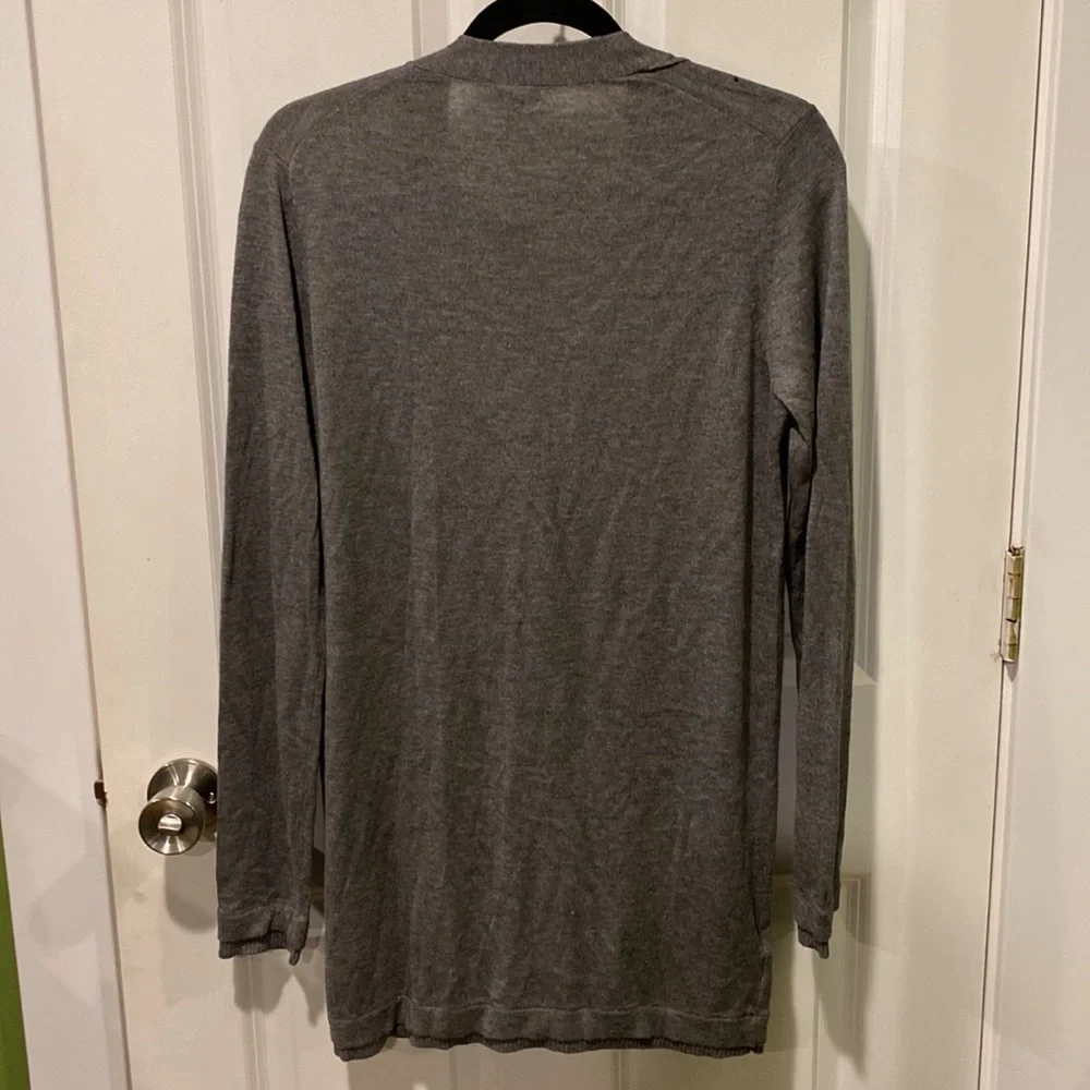 Ann Taylor Cashmere Blend Long Lightweight Cardigan NWT